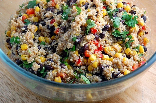 Quinoa Salad With Black Beans