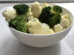 Garlic Parmesan Broccoli & Cauliflower Recipe Photo