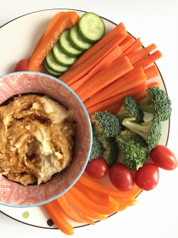 Homemade Hummus Photo